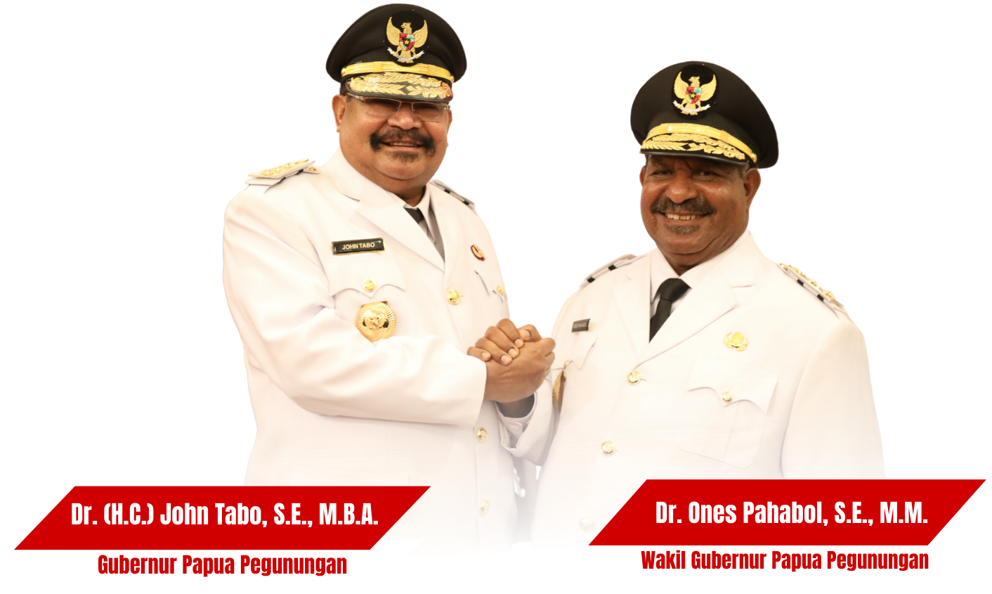 Gubernur dan Wakil Gubernur Papua Pegunungan